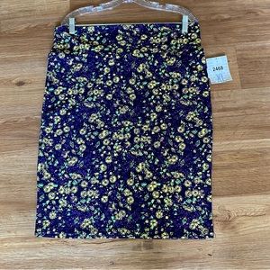 NWT LuLaRoe Cassie Stretchy Pull On Pencil Skirt Size XL